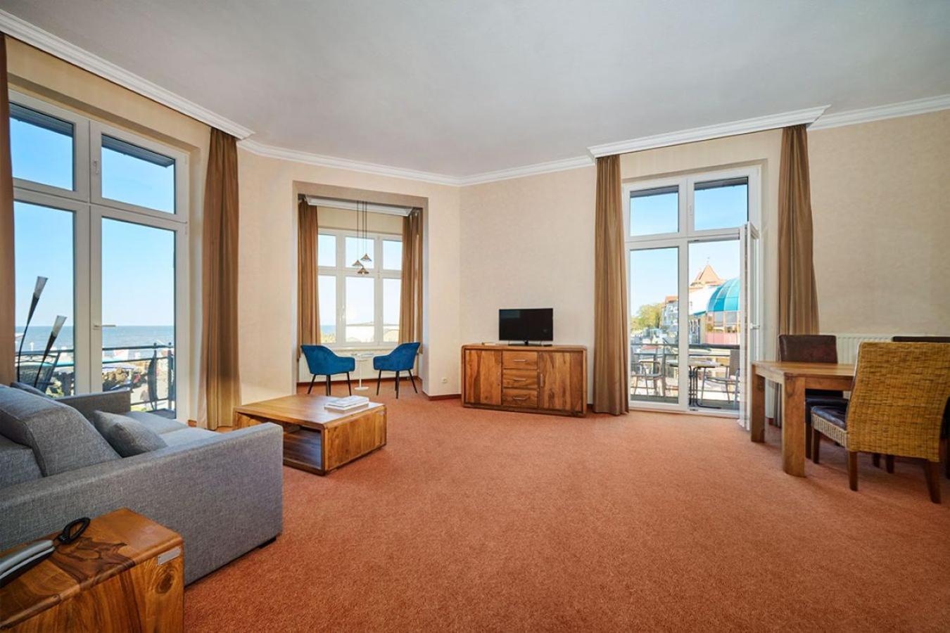 Strand- Und Wellnesshotel Preussenhof Zinnowitz Exterior foto