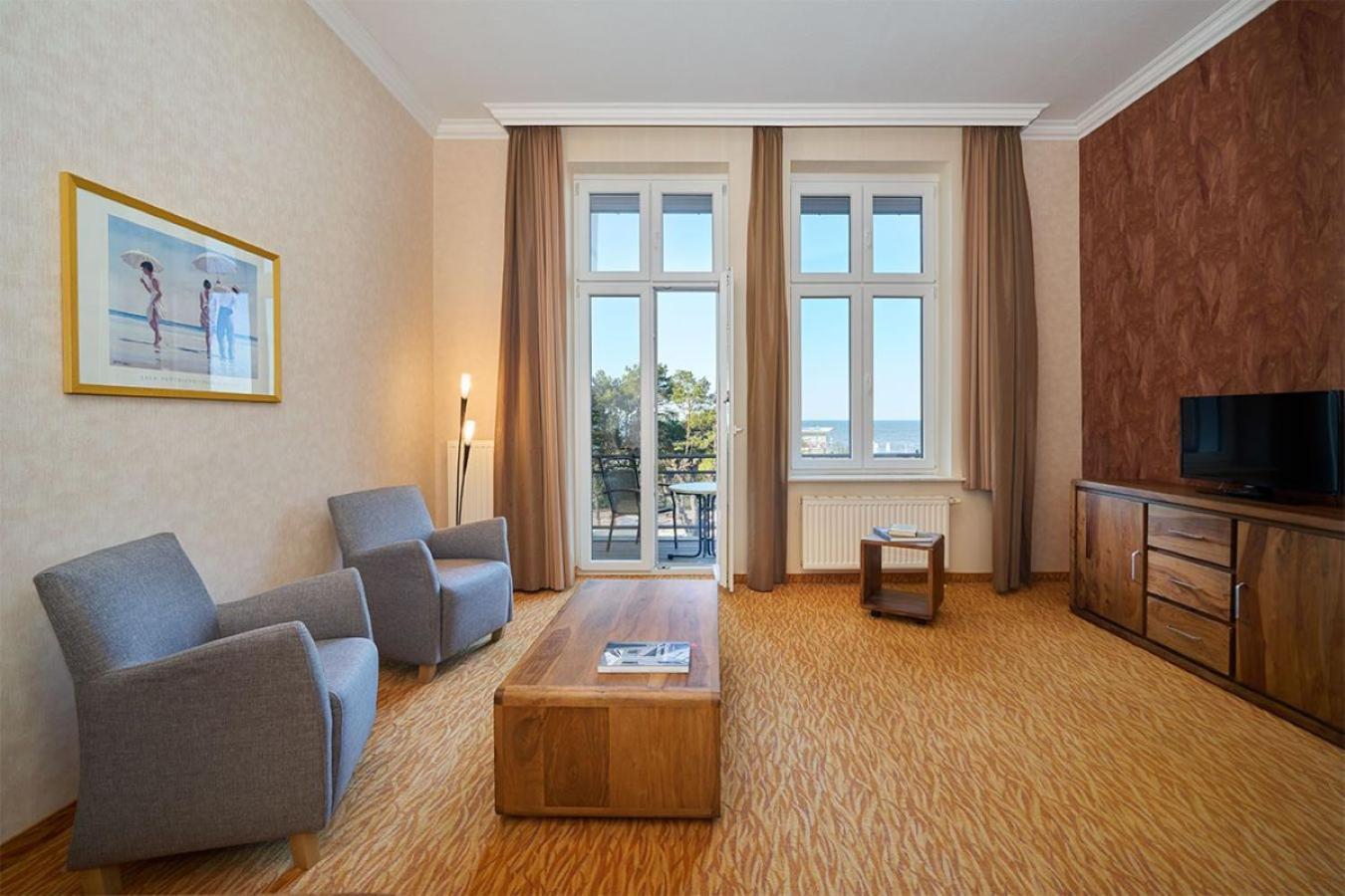Strand- Und Wellnesshotel Preussenhof Zinnowitz Exterior foto